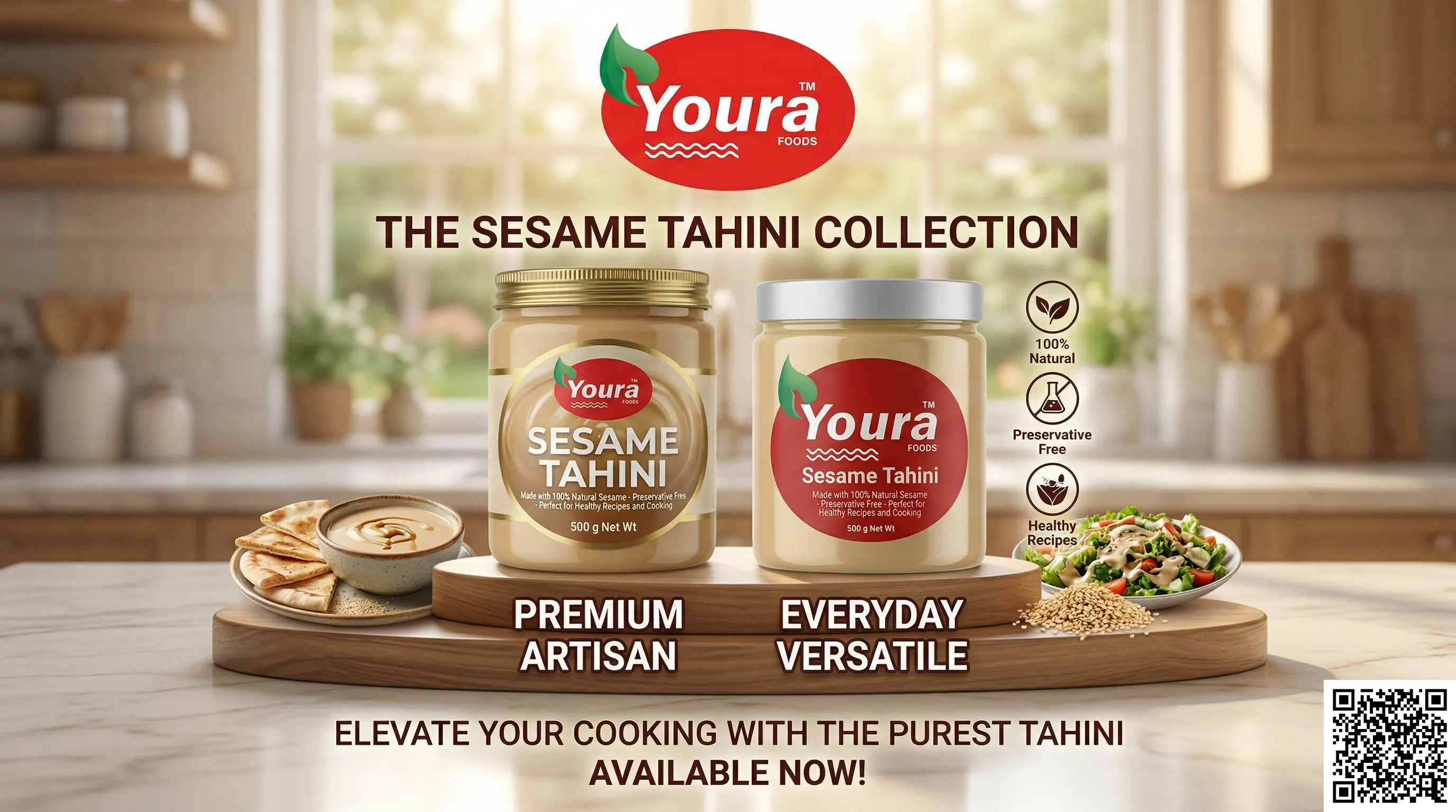 Sesame Paste (Tahina) & Halva