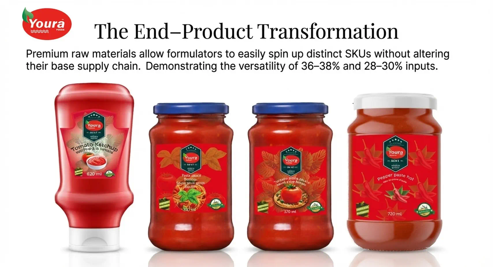 Tomato Paste, Ketchup & Sauce