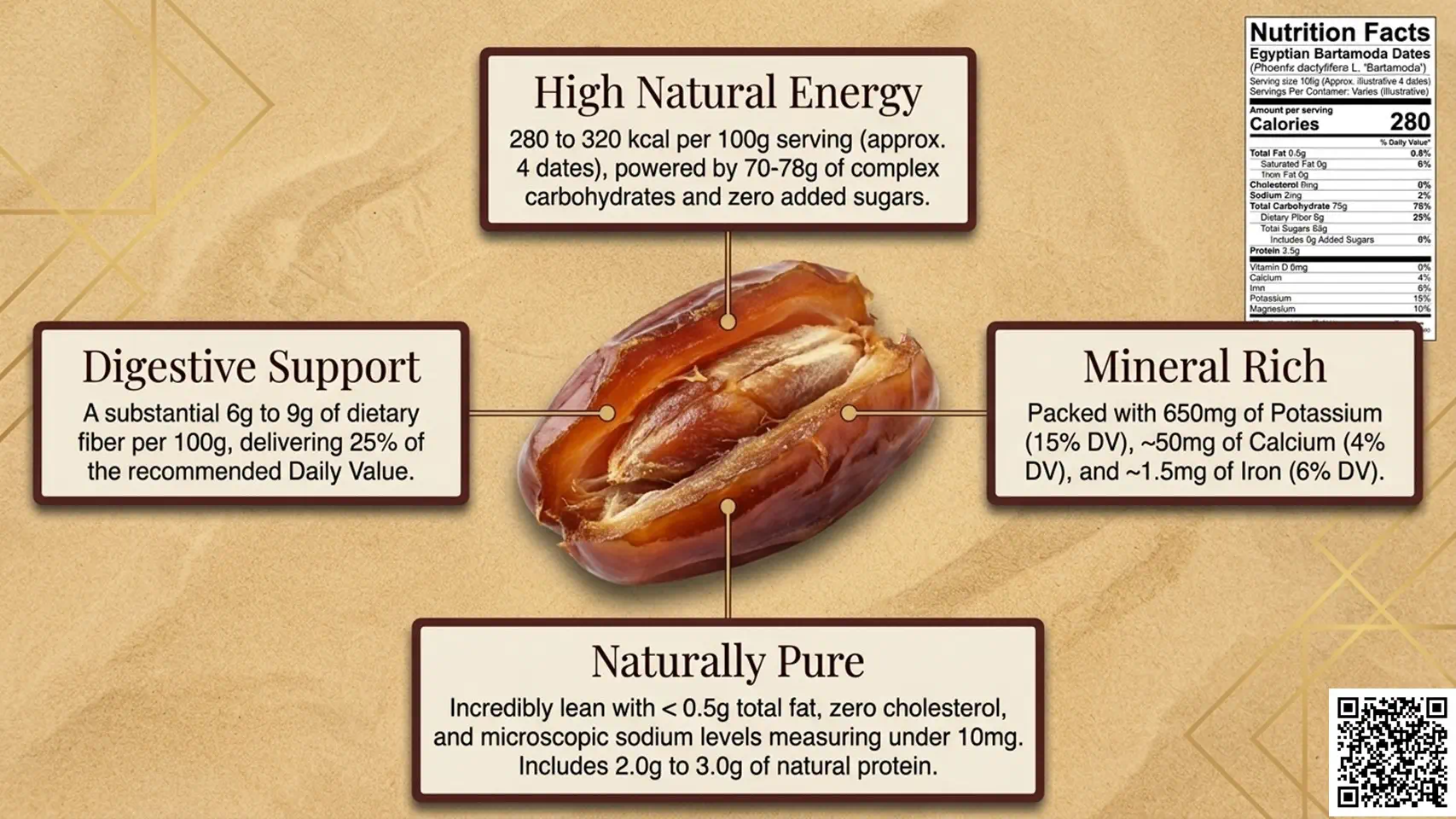 Egyptian Bartamoda Dates