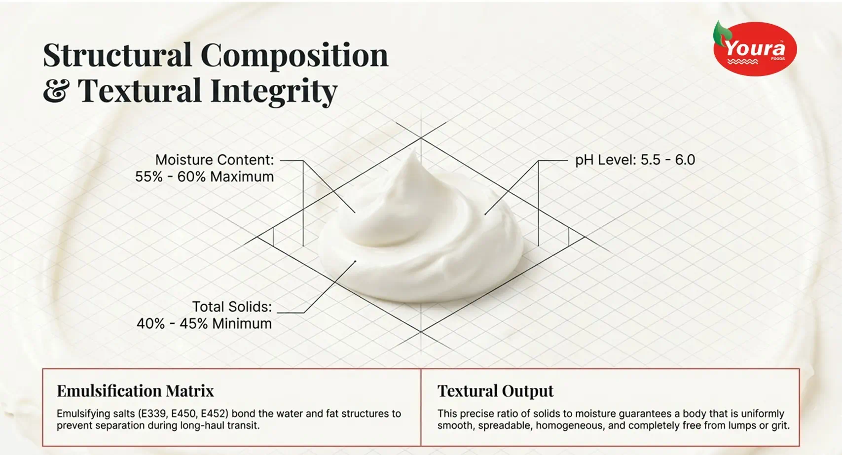 Spreadable triangle cheese